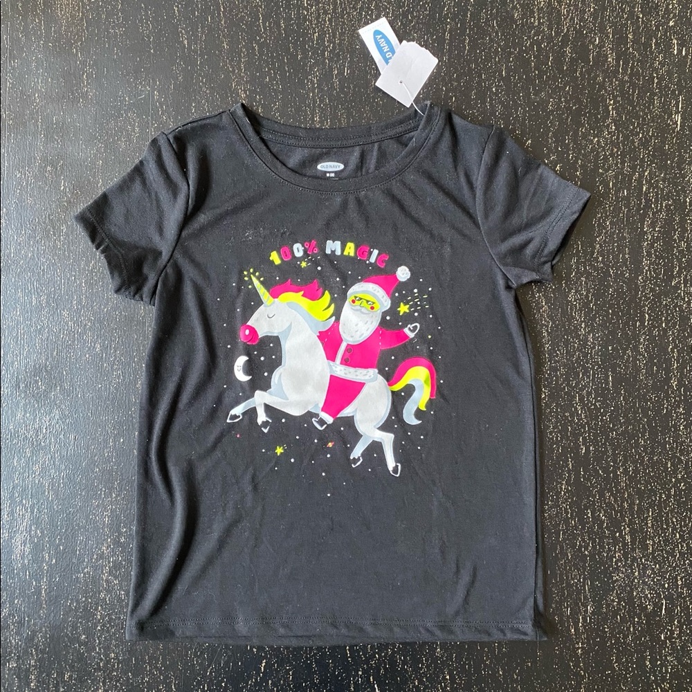 Old Navy Santa Magic Tee